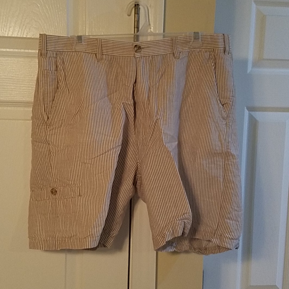 Road Men's Seersucker Shorts Size 34